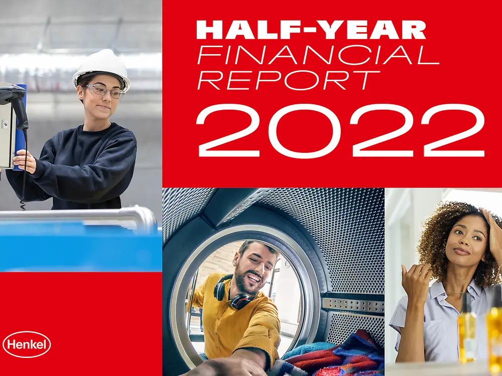 คอลลาจของคนที่มีข้อความ 'รายงานทางการเงินครึ่งปี 2022'